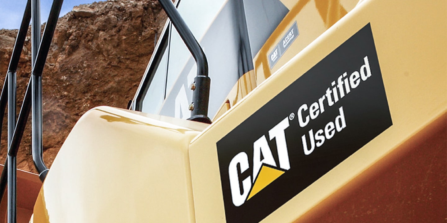 Cat Used Certified Equipment